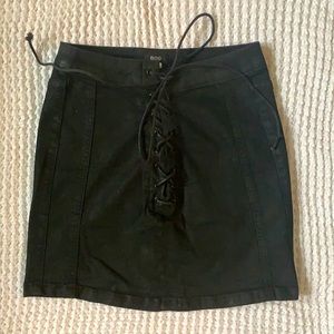 BDG Lace Up Skirt